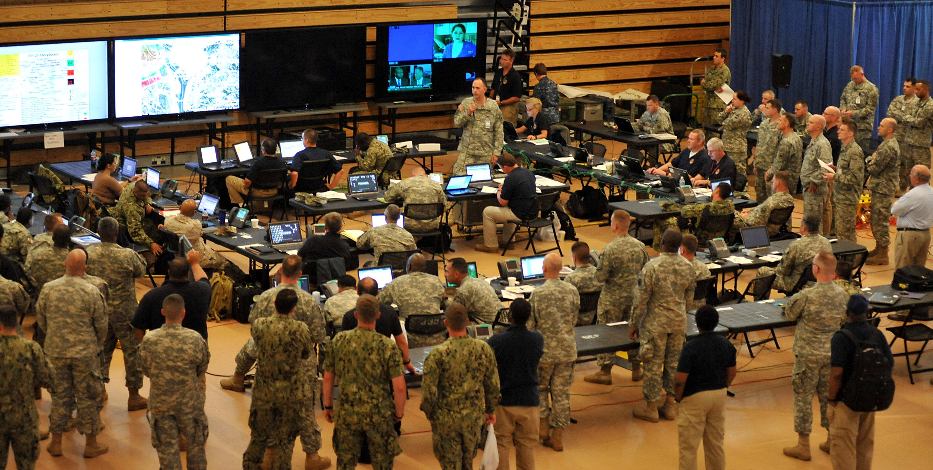 EMSI Delivers Staging Area Manager and ICS-300 Training to DOD Joint Task Force Civil Support (JTF-CS)
