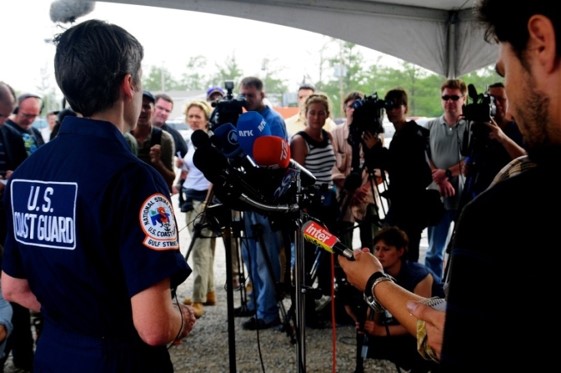 Retired Coast Guard Commander and Type 1 Incident Commander Virginia (Kammer) Jones during the Deepwater Horizon oil spill.